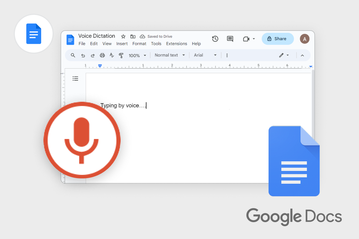 Google Docs Voice Typing