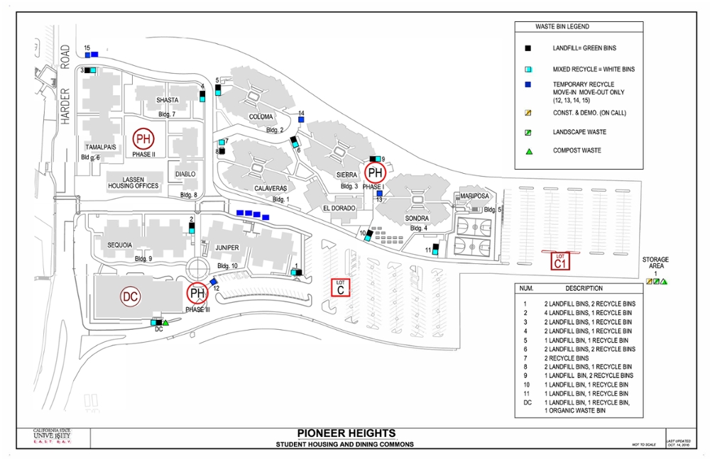 Csu East Bay Campus Map - Map