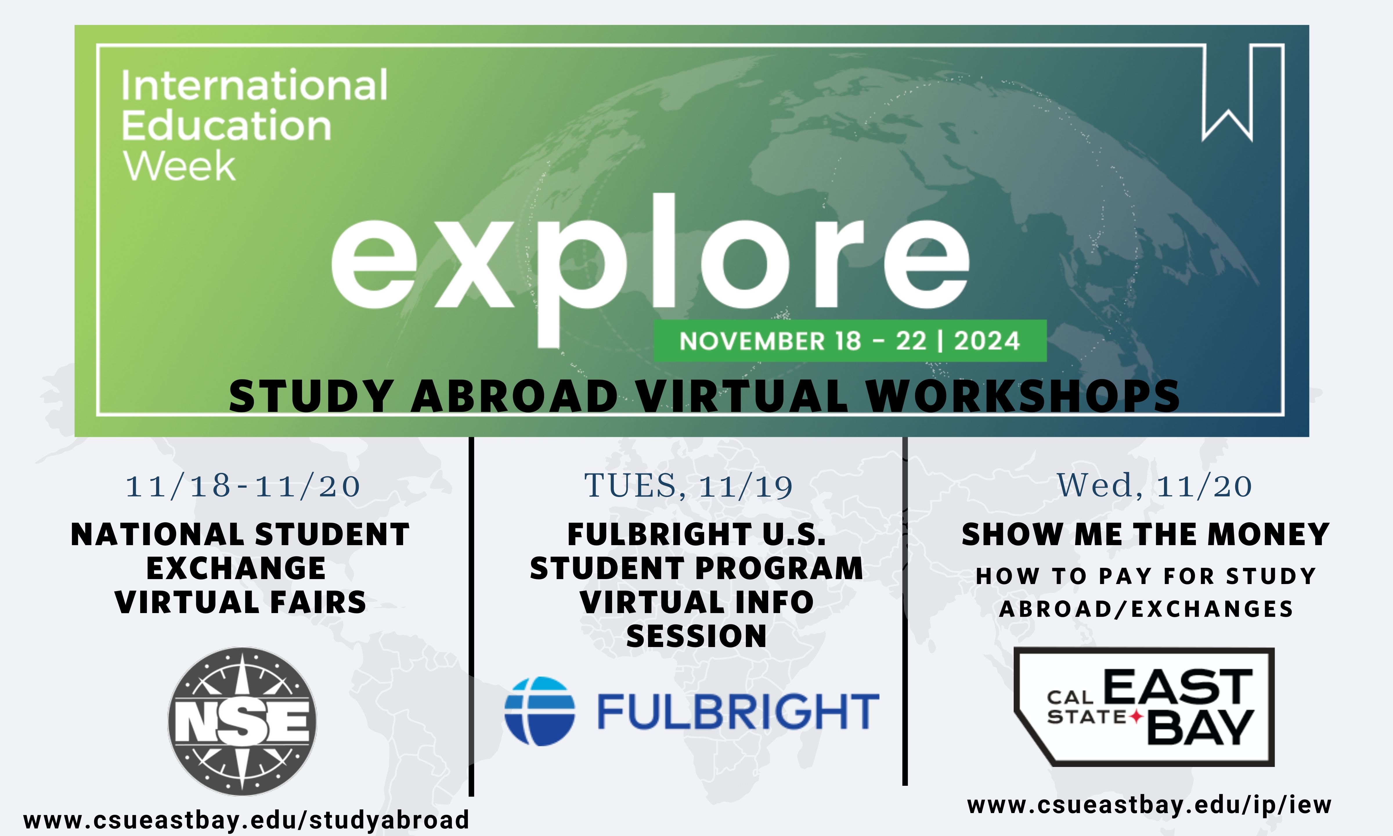 Promotion of Study Abroad Sessions November 18-20