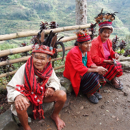 People from Luzon sitting