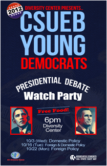 CSUEB to host presidential debate watches on Oct. 3, 16, 22 - Inside ...