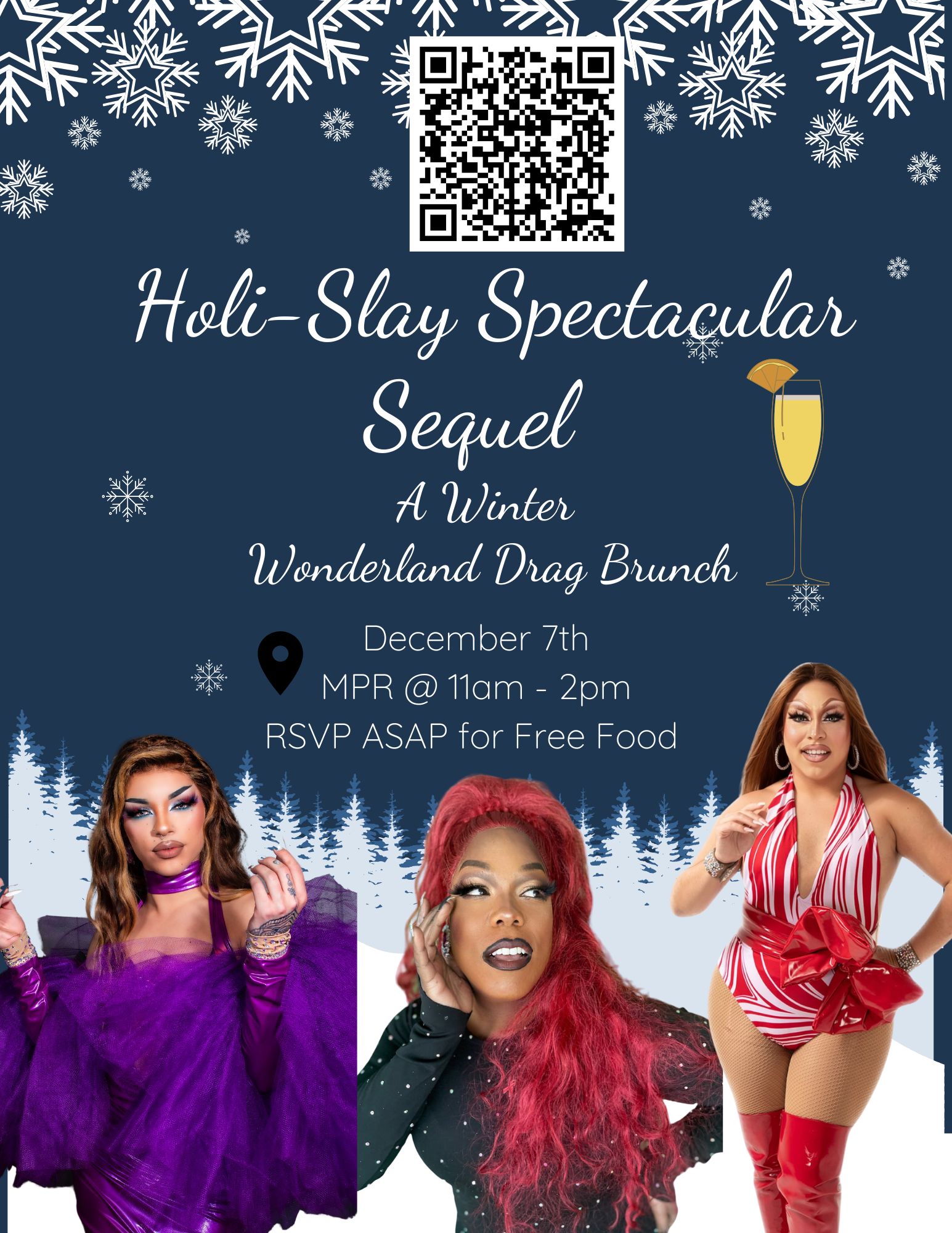 Holi-Slay Spectacular Brunch flier