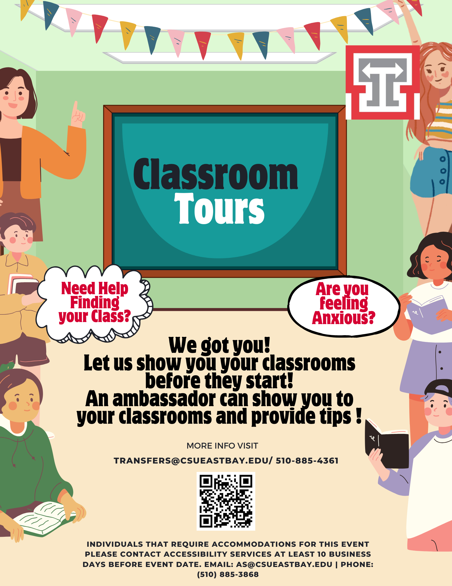 Flyer of Classroom Tours