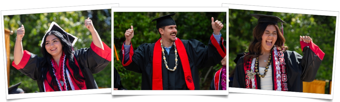 Collage of East Bay grads