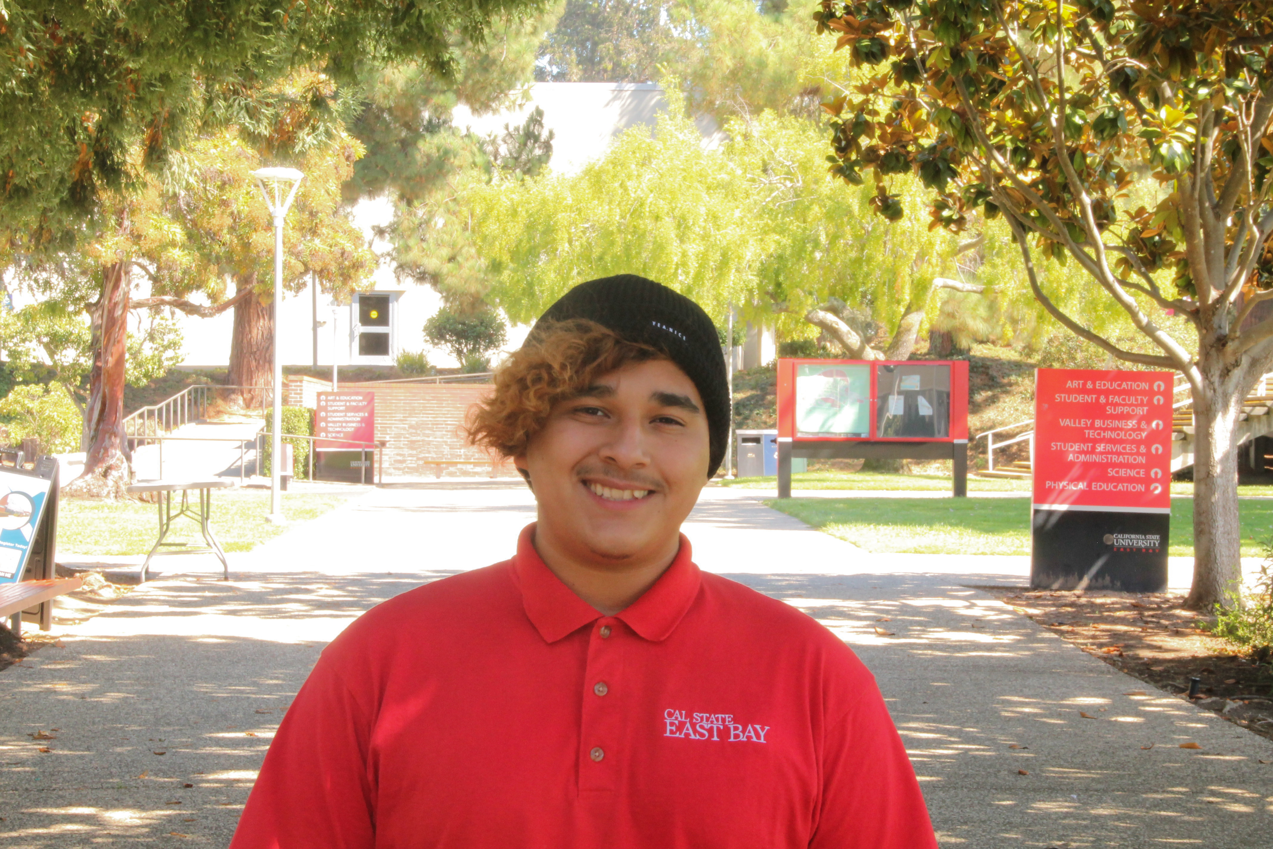 Photo of student ambassador Joe